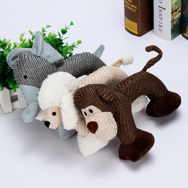 Squeaky Chew Toy - Bite-resistant and interactive for small and large dogs. Perfect pet supply! - The happy tails waggers