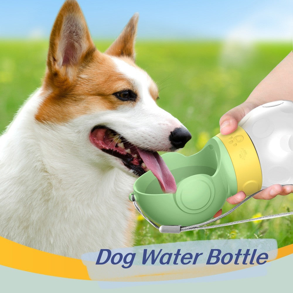 Dog Water Bottle Portable Travel Pet Drinker - The happy tails waggers
