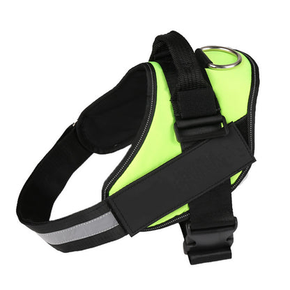 Personalized Custom Reflective Breathable Dog Harness NO PULL Adjustable Pet Harness For Small Large Dog Harness Vest With Patch - The happy tails waggers