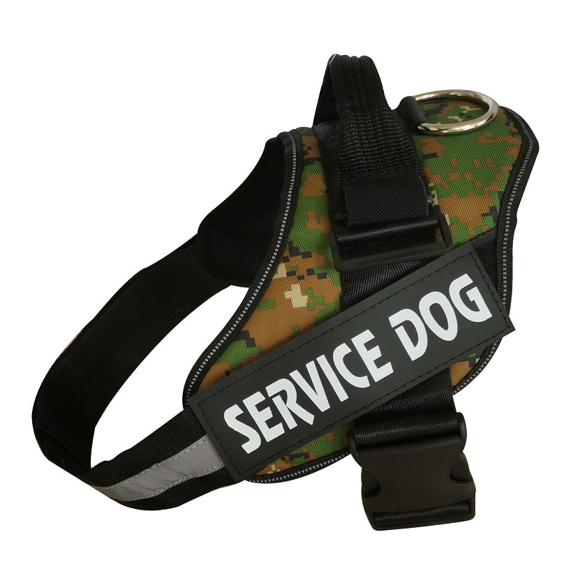 Personalized Custom Reflective Breathable Dog Harness NO PULL Adjustable Pet Harness For Small Large Dog Harness Vest With Patch - The happy tails waggers