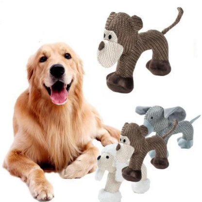 Squeaky Chew Toy - Bite-resistant and interactive for small and large dogs. Perfect pet supply! - The happy tails waggers