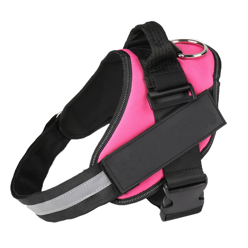 Personalized Custom Reflective Breathable Dog Harness NO PULL Adjustable Pet Harness For Small Large Dog Harness Vest With Patch - The happy tails waggers