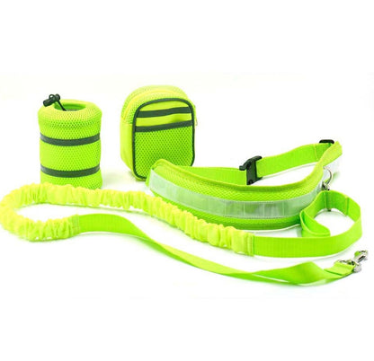 Adjustable Hands Free Dog Leash - The happy tails waggers