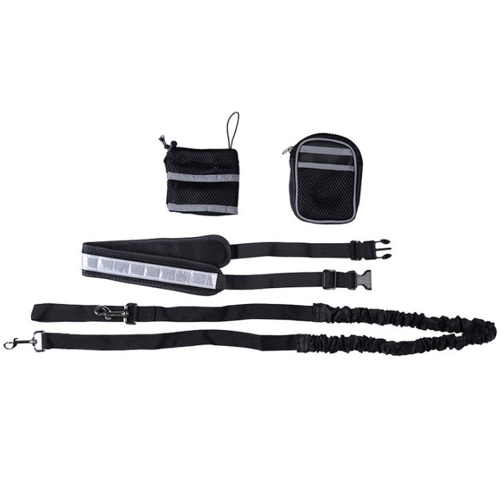 Adjustable Hands Free Dog Leash - The happy tails waggers