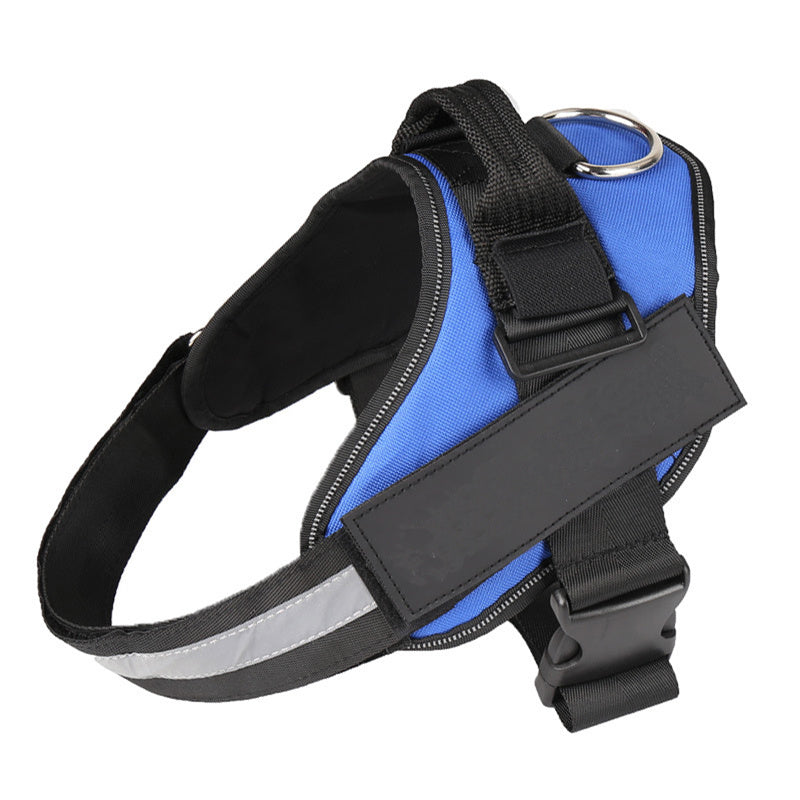 Personalized Custom Reflective Breathable Dog Harness NO PULL Adjustable Pet Harness For Small Large Dog Harness Vest With Patch - The happy tails waggers