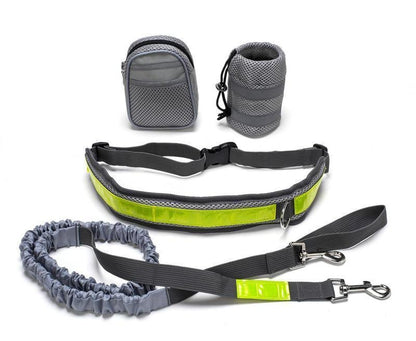 Adjustable Hands Free Dog Leash - The happy tails waggers