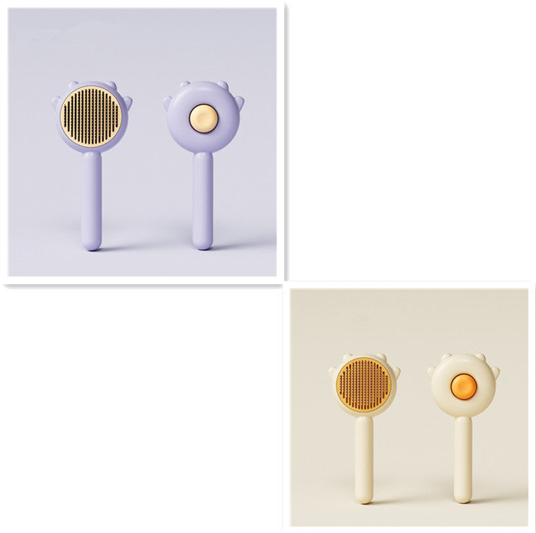 Cat & Dog Massage Comb - Hair removal and grooming tool with a scratcher for pets. Perfect cleaning supply! - The happy tails waggers