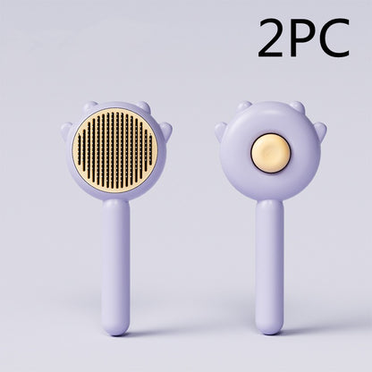 Cat & Dog Massage Comb - Hair removal and grooming tool with a scratcher for pets. Perfect cleaning supply! - The happy tails waggers