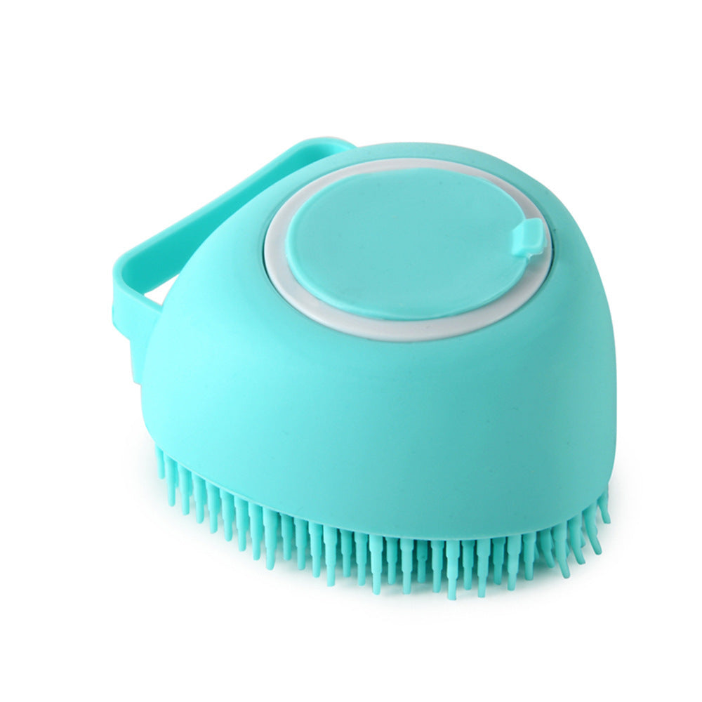 Silicone Dog Bath Massage Gloves Brush Pet Cat Bathroom Cleaning Tool - The happy tails waggers