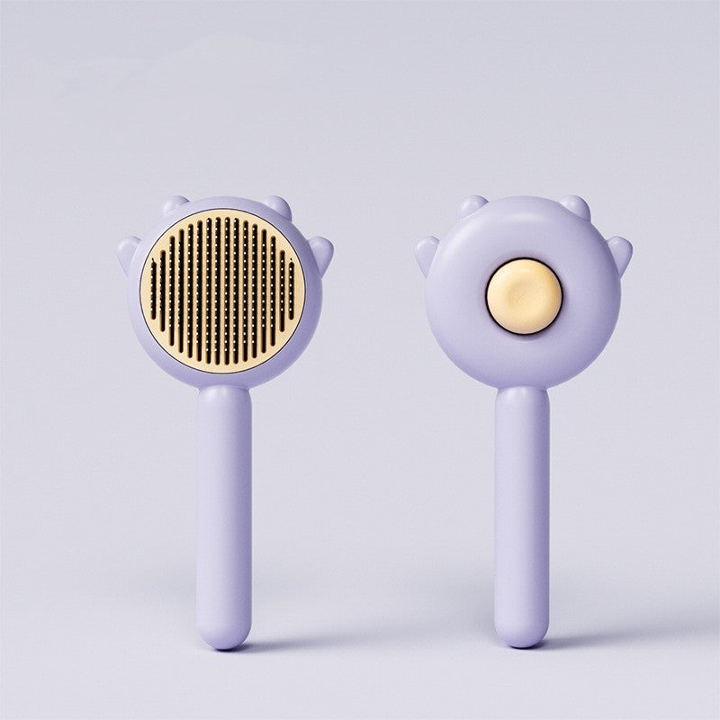 Cat & Dog Massage Comb - Hair removal and grooming tool with a scratcher for pets. Perfect cleaning supply! - The happy tails waggers