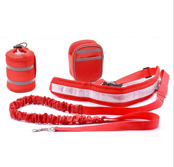 Adjustable Hands Free Dog Leash - The happy tails waggers