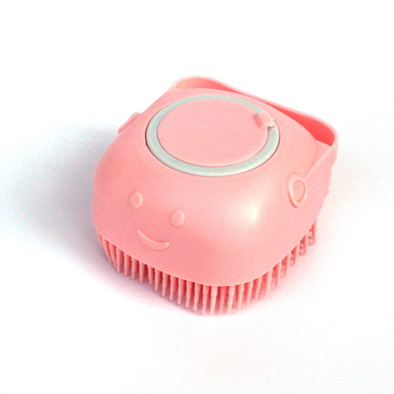 Silicone Dog Bath Massage Gloves Brush Pet Cat Bathroom Cleaning Tool - The happy tails waggers