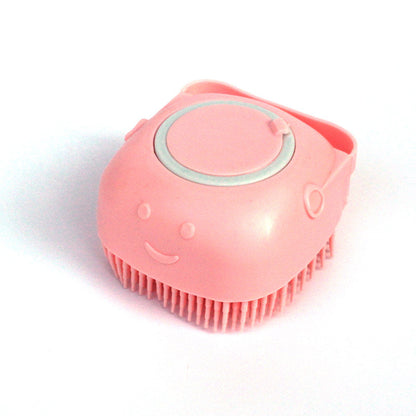 Silicone Dog Bath Massage Gloves Brush Pet Cat Bathroom Cleaning Tool - The happy tails waggers