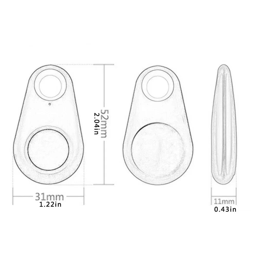 Mini Dog GPS Bluetooth 5.0 Tracker Anti-Lost Device - The happy tails waggers