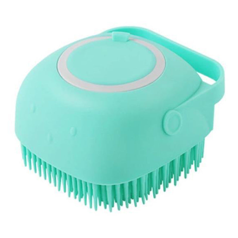 Silicone Dog Bath Massage Gloves Brush Pet Cat Bathroom Cleaning Tool - The happy tails waggers