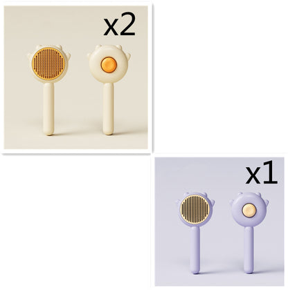 Cat & Dog Massage Comb - Hair removal and grooming tool with a scratcher for pets. Perfect cleaning supply! - The happy tails waggers