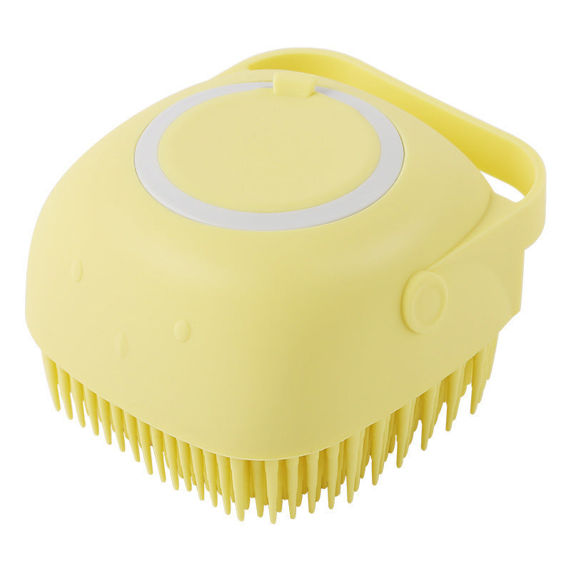 Silicone Dog Bath Massage Gloves Brush Pet Cat Bathroom Cleaning Tool - The happy tails waggers