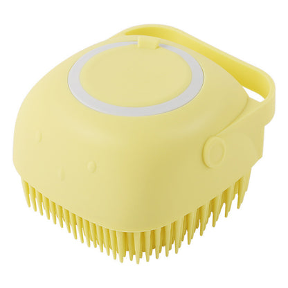 Silicone Dog Bath Massage Gloves Brush Pet Cat Bathroom Cleaning Tool - The happy tails waggers